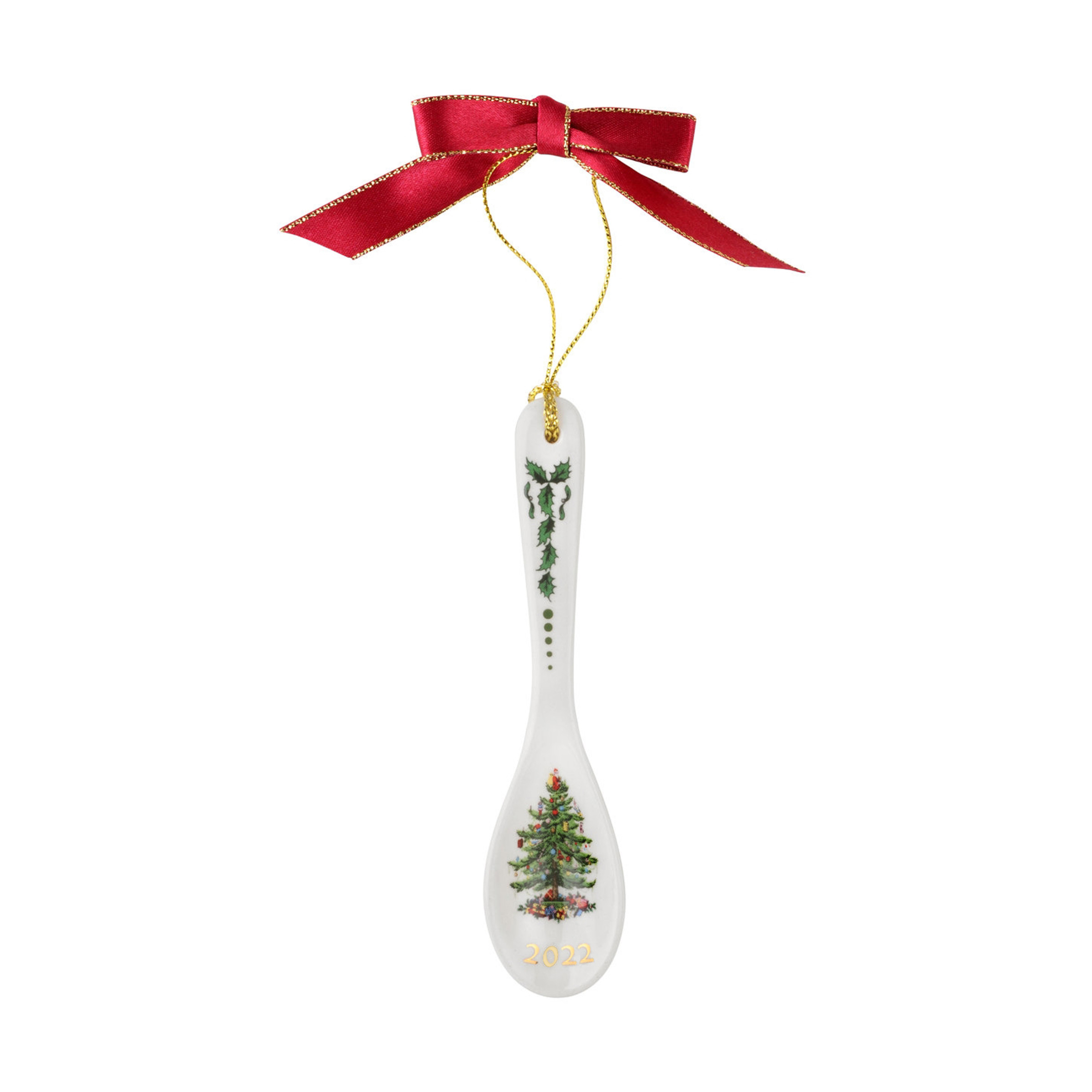 Christmas Tree Collectors Spoon Ornament 2022 image number null